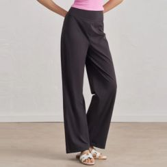 High Quality Elastic Waistband Large Pockets Wide Leg Sports Jogger Pants