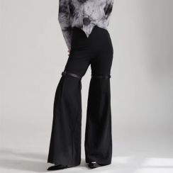 Thigh Belt Wrap Buttocks Flared Pants